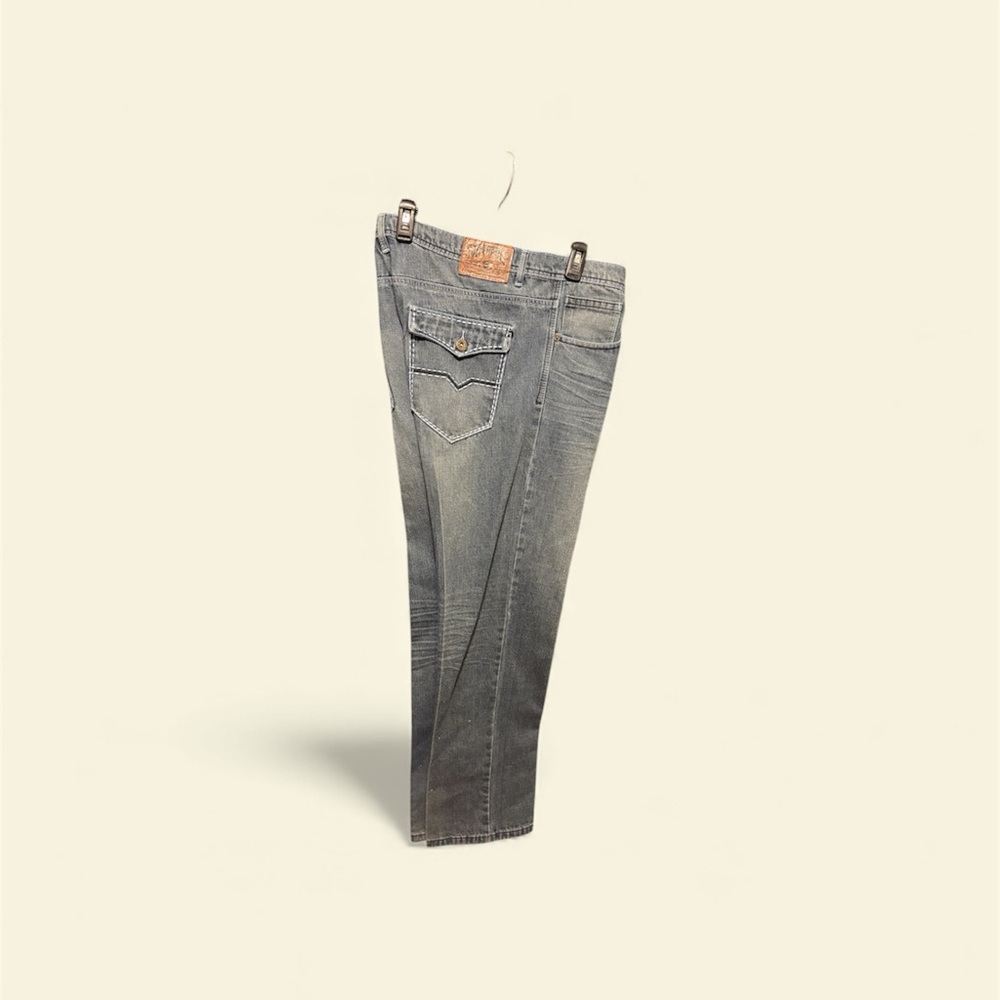 South Pole Men's Blue Straight Jeans